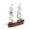 12 Pack: Wooden Model Pirate Ship Kit by Creatology™